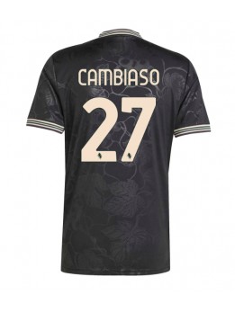 Billige Juventus Andrea Cambiaso #27 Tredjedrakt 2025-26 Kortermet